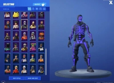 fortnite og skull trooper - the gold trooper from fortnite