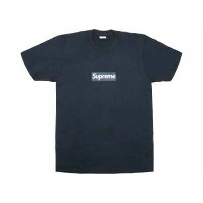 Supreme Navy New York Yankees Box Logo Tee | eBay