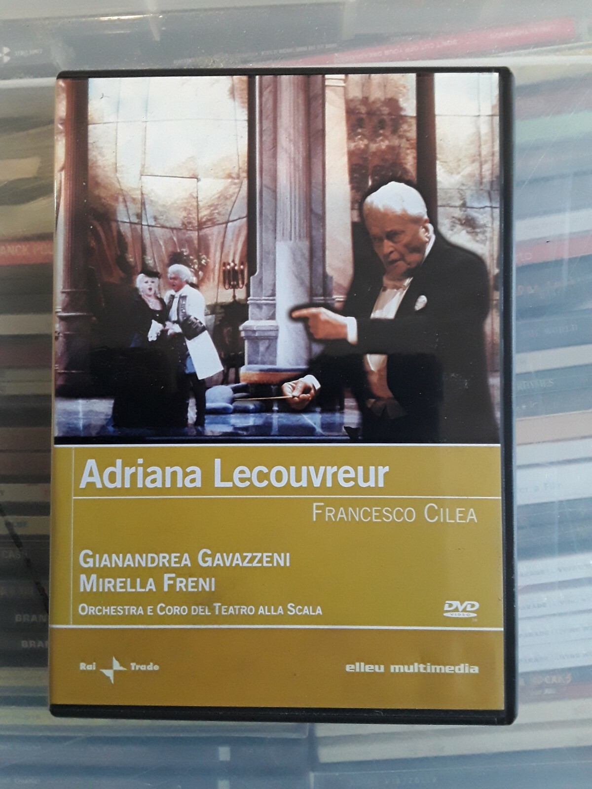 Adriana Lecouvreur  Francesco Cilea Dvd