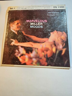 Marvelous Miller Moods Vol 1 45 EP 1957 RCA Victor EPA 1-1494 VG