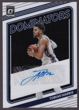 2022-23 Panini Donruss Optic Dominators Signatures Tobias Harris #DS-TBH  70/99