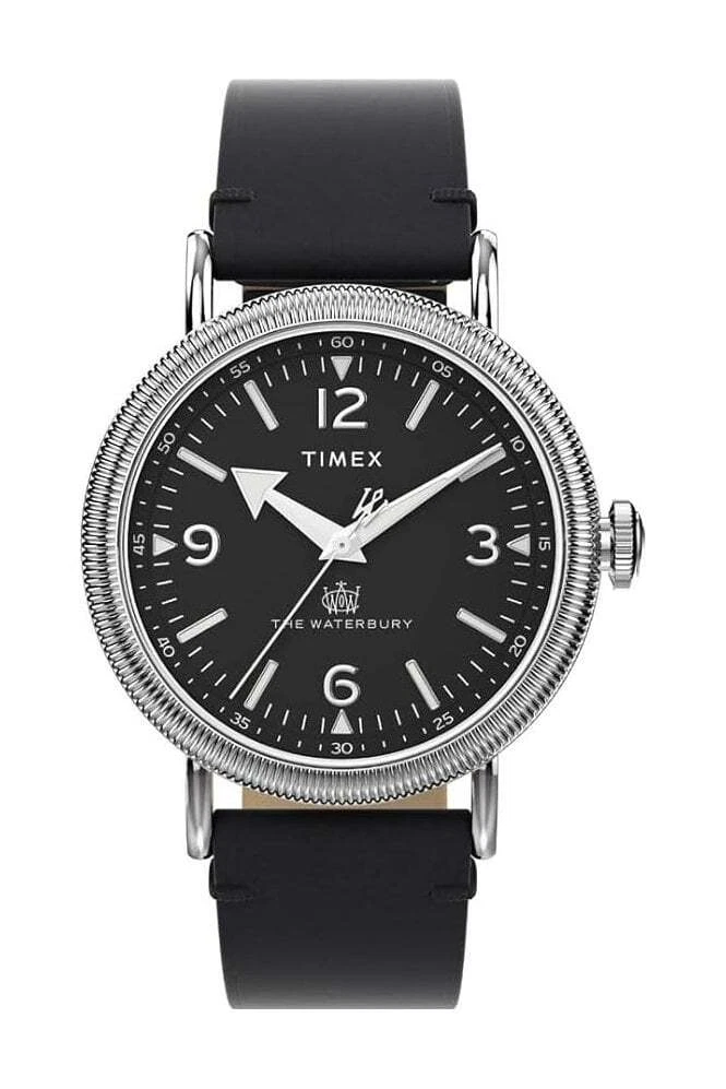Timex Orologio Analogico Quarzo da Uomo con Cinturino in Pelle TW2V28300