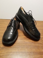 STACY ADAMS LEATHER UPPERS MANMADE SOLE 7/M/ BLACK OXFORD MADE IN INDIA