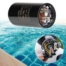 For Hayward Pool Pump Motor Start Capacitor 161-193UF 50/60 Hz 75HP 1.0HP 1.5HP
