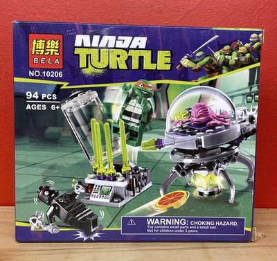 BELA Building Block series #10206 Ninja Turte 94 Piece New