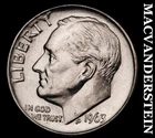 1963 Silver Roosevelt Dime - Choice Gem Brilliant Unc  Lustrous  #i5234