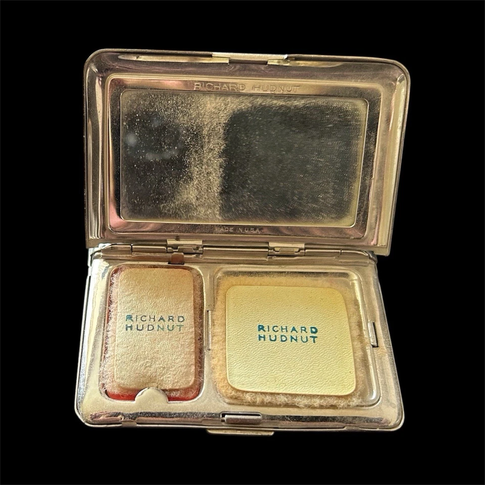 Art Deco Richard Hudnut Combination Powder Compact/Cigarette Case - Image 4 of 4
