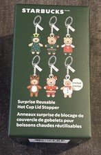 Starbucks Mystery Bear Key Chain Hot Cup Topper 2025 Unopened Teddy Cute