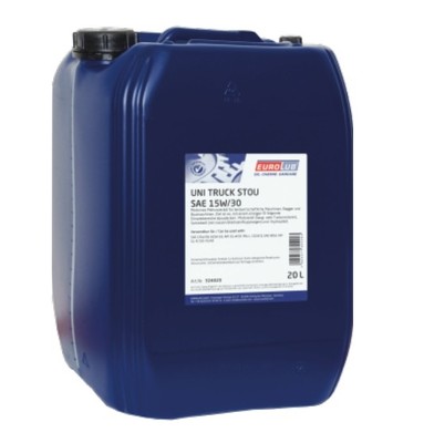 EUROLUB UNI TRUCK STOU 15W-30 20 Liter Motoröl Mineralisch NH 410A NH 82009202