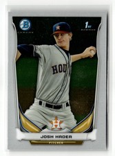 Josh Hader 2014 Bowman #BCP69 Chrome Prospects 1st