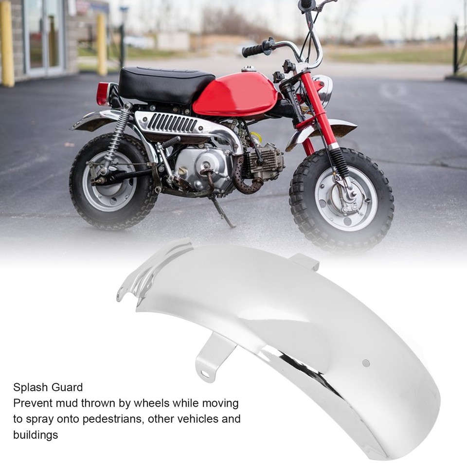 ･Motorcycle Rear Mudguard Polished Finish Iron Wheel Tire Cover Guard ...