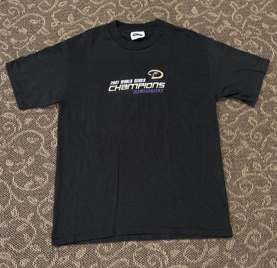 T-shirt Arizona Diamondbacks World Series 2001 – Lee Sport, Blanc, Taille M, Homme (occasion)