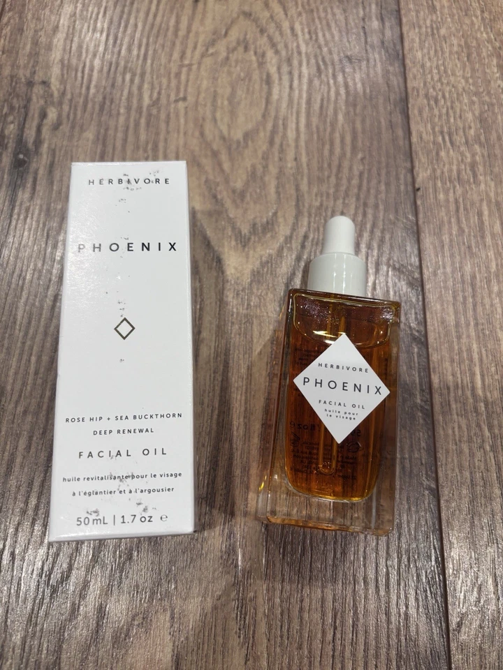 Aceite facial antienvejecimiento Herbívore PHOENIX rosa mosqueta para piel seca 50 ml nuevo en caja Foto 2 de 4
