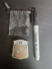 Vintage Cigarette Lighter 1930's Works with Case