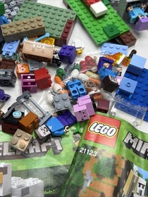LEGO Minecraft Set Lot The Nether Portal (21143) 100% Complete 21123 21140 Extra