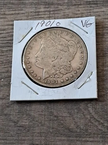 1901o Morgan Silver Dollar VG