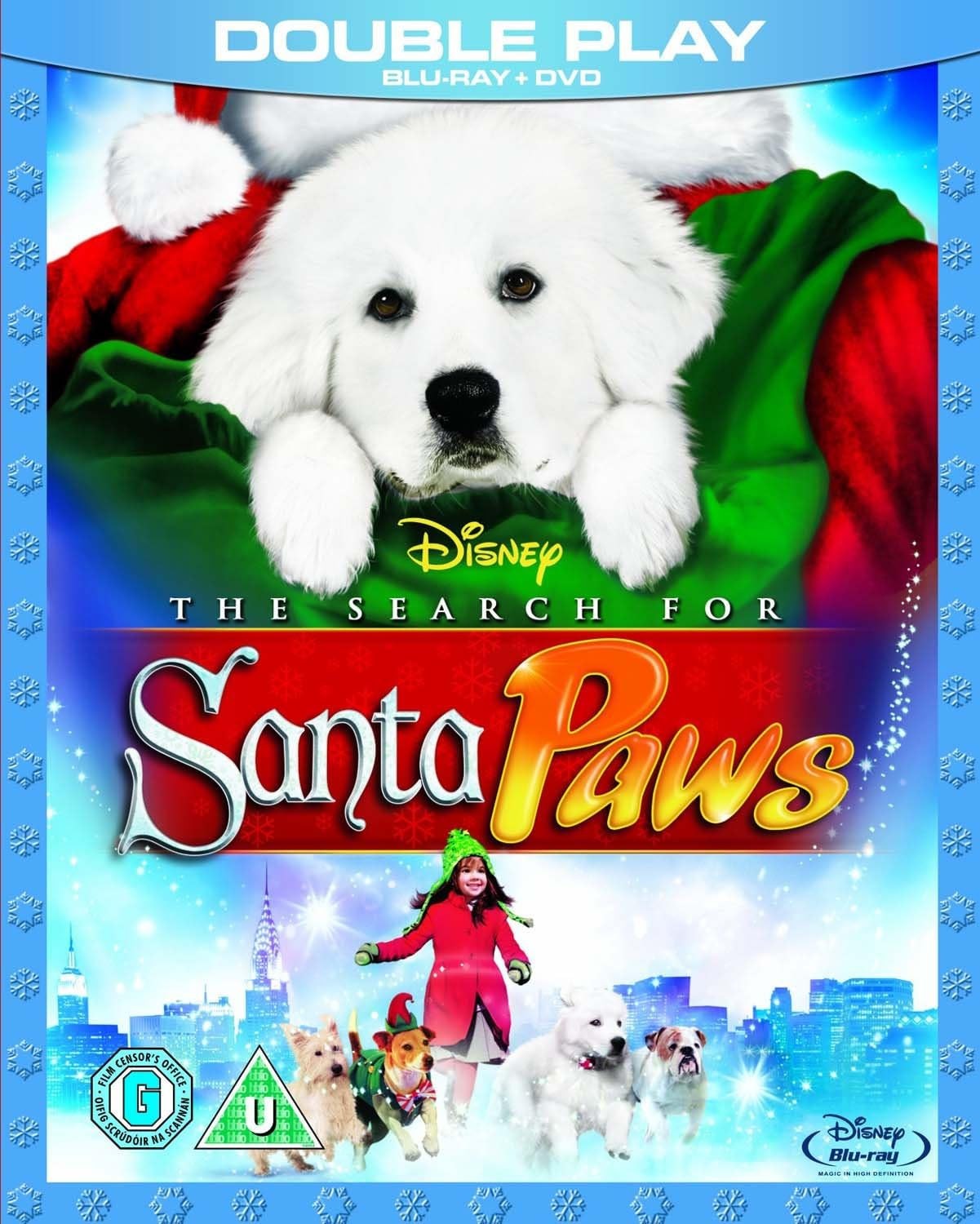 The Search For Santa Paws (Blu Ray / DVD, 2010) - New & Sealed