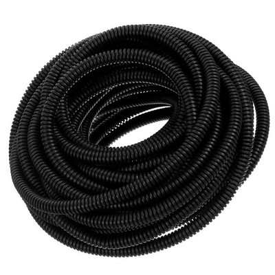 Wire Loom Tubing 26FT 3/16'' (8m - 4.5mm)  INDUSTRY Wire Conduit Cord Protector