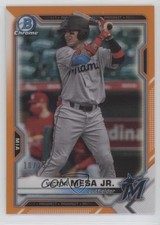 2021 Bowman Draft Chrome Orange Refractor 10/25 Victor Mesa Jr #BDC-122 0u7i