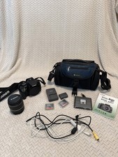 Canon EOS Digital Rebel XTi 400D Camera with Zoom Lens, Carry Bag, and Battery