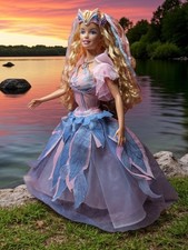 Barbie as Odette in Swan Lake Doll With Crown &Dress 2003 Mattel (Restored)