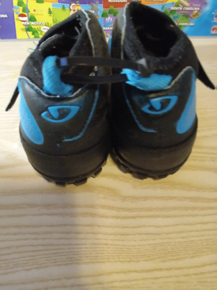 Giro Terraduro mens Cycling shoes size 9 1/2mid Blue - Image 3 of 4