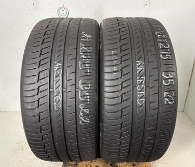 NO SHIPPING ONLY LOCAL PICK UP 2 Tires 275 35 22 Continental  Premium Contact 6