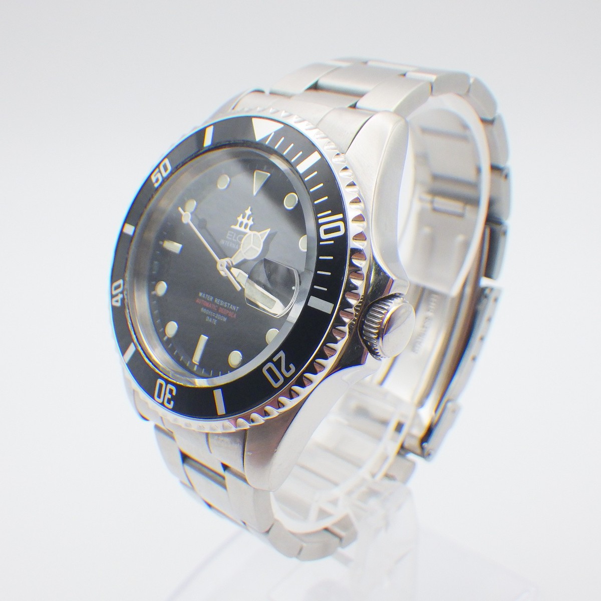 Elgin Vintage Watch International Diver 200m Fk-531-c Date