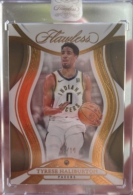 2024 Tyrese Haliburton Flawless Gold Diamond /10 SEALED