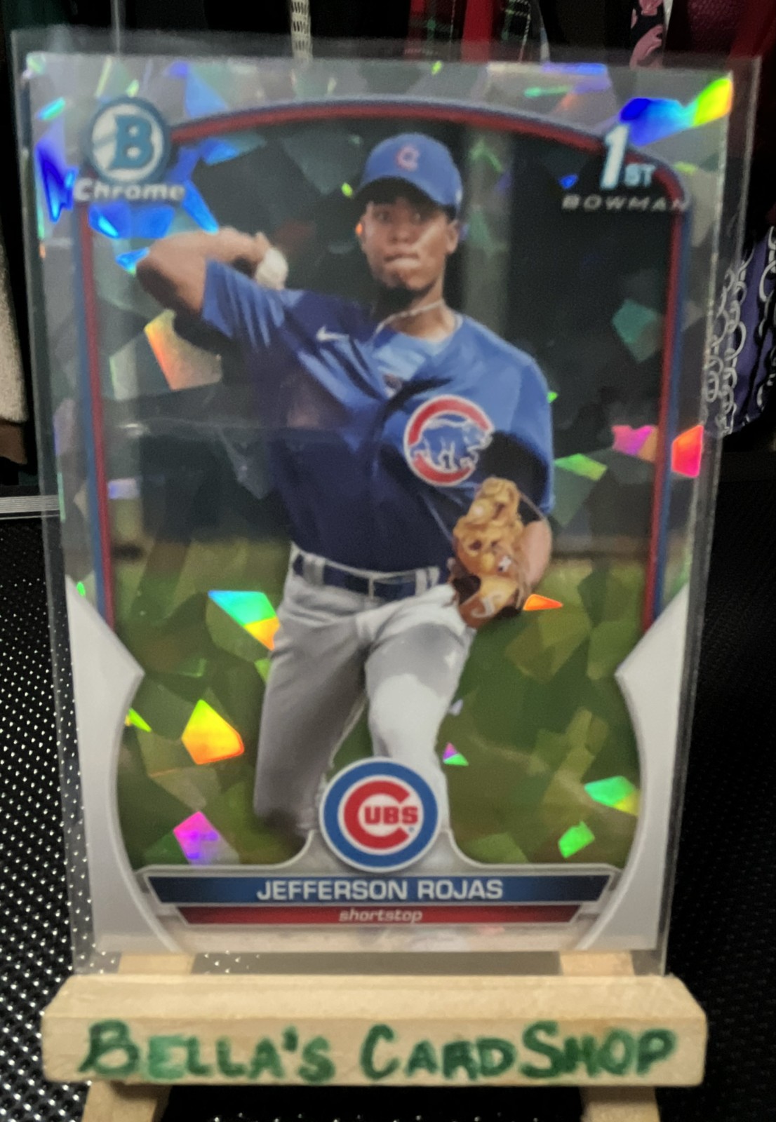 2023 Bowman - Chrome Prospects Jefferson Rojas #BCP-70 Atomic Refractor (RC)