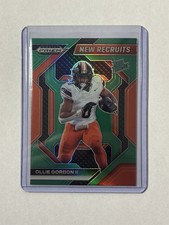 2024 Panini Prizm Draft Picks Ollie Gordon II Green New Recruits Rated Prospect