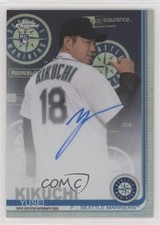 2019 Topps Chrome Rookie Auto Refractor 135/499 Yusei Kikuchi #RA-YK Auto 8k4