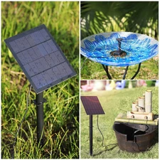 3.5W Hummingbirds Adjustable Solar Pump for Water Feature Outdoor Fountains