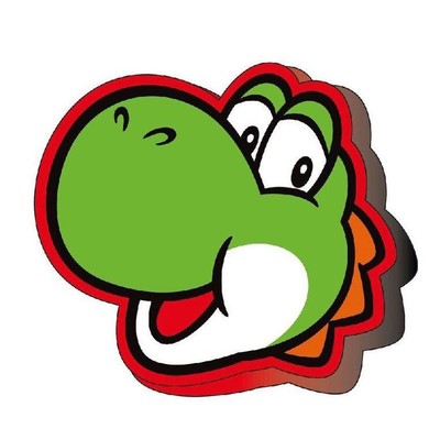 Nintendo Super Mario Bros - Yoshi 3D Kissen - Authentic Plum 3D Kissen
