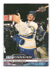 2025-26 Upper Deck Series 1 - Dylan Holloway UD Canvas #C-86
