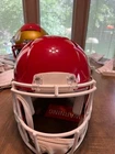 Kareem Hunt Chiefs Signed Full size Authentic Helmet CRAVE SPORTS verified
