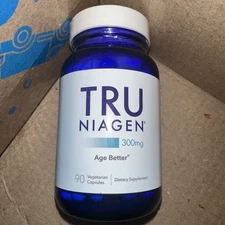 Niagen Age Better 300mg NAD+ 90 Capsules Exp 1/27+ New