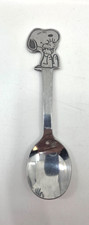 Vintage 1958/1965 Snoopy and Woodstock Danara Child's/Infant Spoon Stainless