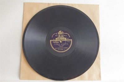 LOUIS ARMSTRONG Odeon 193280 ARGENTINA PRESS 78 KNEE DROPS / SKIP THE GUTTER VG+