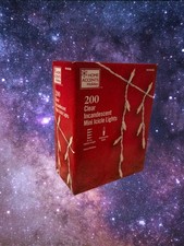 200 Clear Incandescent Mini Icicle Lights   Indoor/Outdoor Christmas String