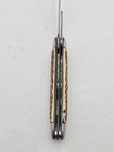 Vtg Colonial USA 2 Blade Pocket Knife Faux Stag Jigged Bone Serpentine Jack Old — photo 3