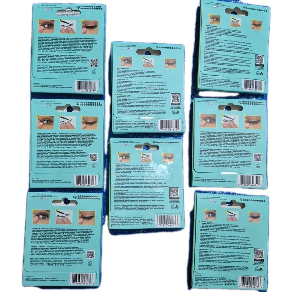 8x DUO Active Black Lash Adhesive - Strong Hold, Waterproof Lash Glue BLACK - Image 2 of 2