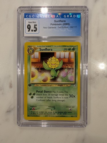 Sunflora (1st Edition) graded CGC 10 for sale on eBay