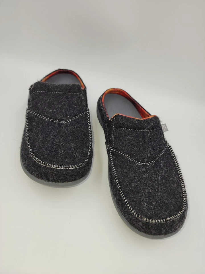 Zapatos de mula Spenco Siesta gris polar ortopédicos cómodos sin cordones para mujer 9 Foto 2 de 4