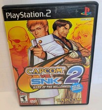 Capcom vs SNK 2 Mark of the Millennium 2001 Sony PlayStation 2 PS2 Complete...