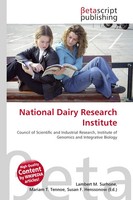 Lambert M. Surhone (U. A.) | National Dairy Research Institute | Taschenbuch