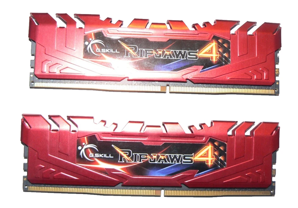 G.SKILL Ripjaws 4 DDR4-2400 8GB (2x4GB) Memory Kit – F4-2400C15D-8GRR – XMP 2.0 - Image 2 of 2
