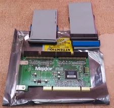 Maxtor Ultra ATA 133 2-Port PCI Adapter Controller Card 1010999690 W/Cables
