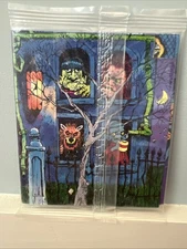 HONEYCOMB Cereal Premium 1997 HAUNTED MANSION Punch-out GAME Monsters, NOS