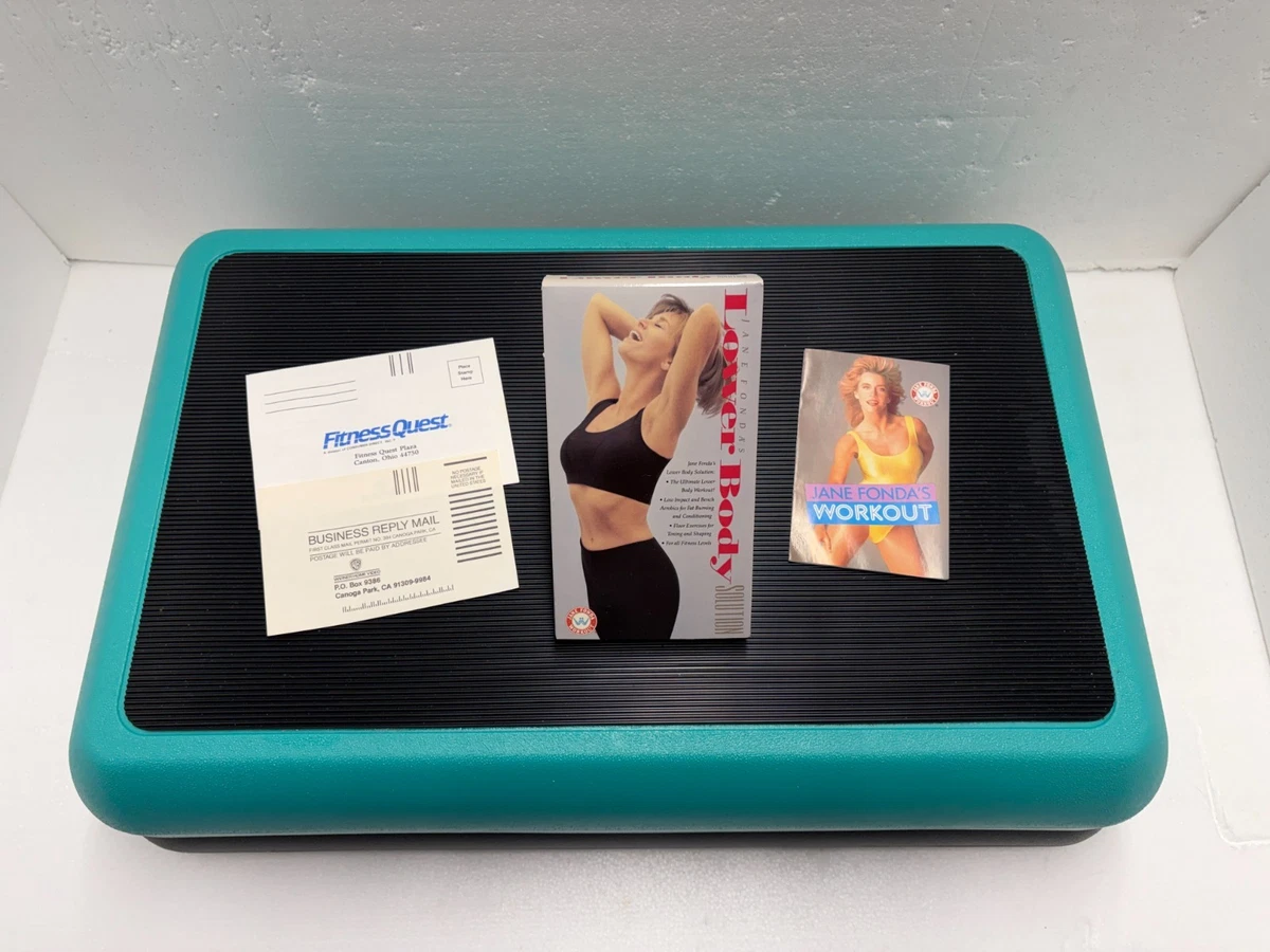 Jane Fonda Step Aérobic Vintage Fitness Quest 3 Niveaux - Escalier Stepper US